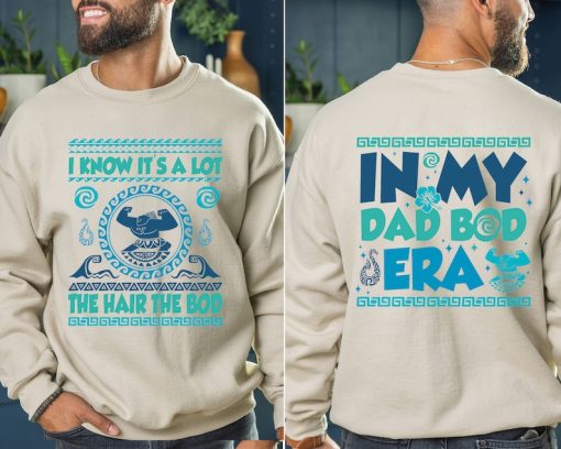 In My Dad Bod Era T-shirt, Disney Moana Maui Father's Day Tee