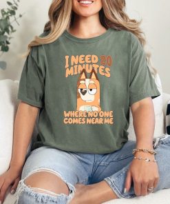 Chili Mum Shirt, Bluey, I need 20 minutes, Mother's Day t-shirt