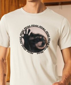 Pedro Raccoon Unisex Meme T-Shirt, Stylish Viral Animal Tee