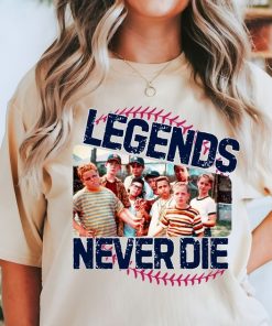 Sandlot Baseball Shirt, Legends Never Die