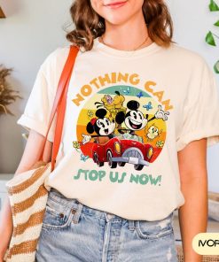 Comfort Colors Disney Mickey & Minnie Runaway Railway Front and Back N