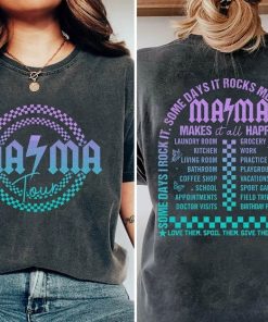 The Mama Tour Shirt, Comfort Colors Motherhood Shirt