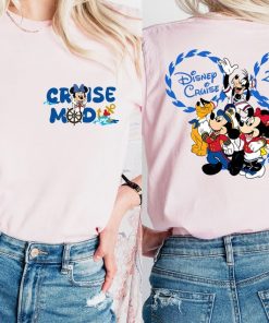 Mickey And Minnie Cruise Mode Shirt, Couples Disney Cruisin' Shirt