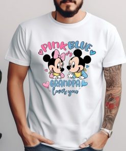 Mickey and Minnie Gender Reveal Shirt