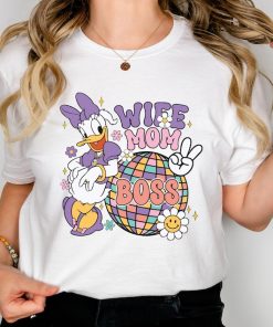 Disney Daisy Wife Mom Boss Shirt, Wife Mom Boss Shirt, Daisy Mom Shirt