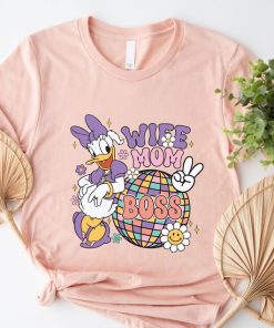 Disney Daisy Wife Mom Boss Shirt, Wife Mom Boss Shirt, Daisy Mom Shirt