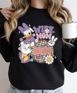 Disney Daisy Wife Mom Boss Shirt, Wife Mom Boss Shirt, Daisy Mom Shirt