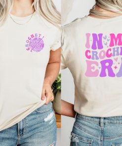 In My Crochet Era Shirt, Crochet Lover Shirt, Knitting Shirt