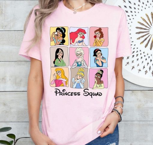 Vintage Disney Princess Characters Group Shirt