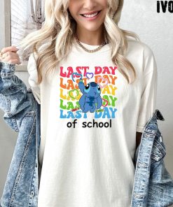 Comfort Colors® Stitch Last Day Of School Shirt, Cute Stitch Shirt