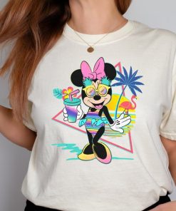 Disney Minnie Mouse Summer Shirt, Disneyland Minnie Beach Shirt