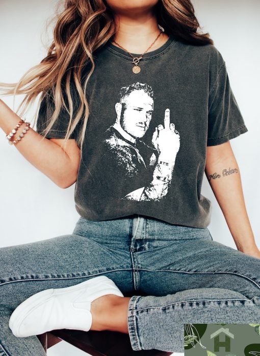 Retro Comfort Middle Finger From Zach Shirt, Zach Fan Tees