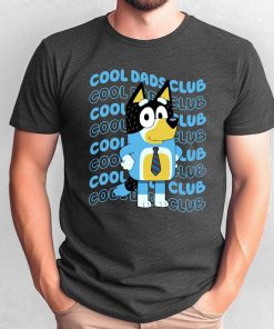 Blue Cool Dads Club T-Shirt, Blue Father's Day Shirt