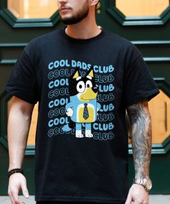 Blue Cool Dads Club T-Shirt, Blue Father's Day Shirt