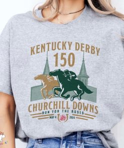 Kentucky Derby Churchill Downs 2024 Shirt, Run For The Roses Tee