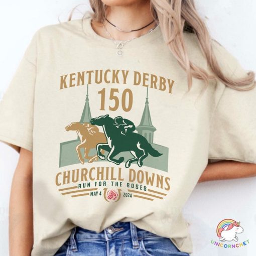 Kentucky Derby Churchill Downs 2024 Shirt, Run For The Roses Tee