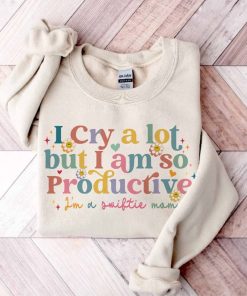 I Cry A Lot But I Am So Productive TS Shirt, TS Song Lyrics Tee