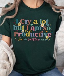 I Cry A Lot But I Am So Productive TS Shirt, TS Song Lyrics Tee