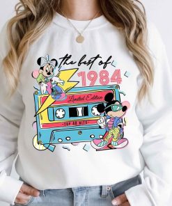 The Best Of 1984 Mickey Shirt, Vintage 1984 Mickey And Friends Shirt