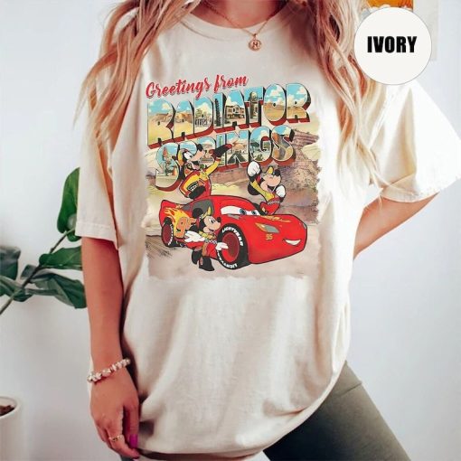 Retro Radiator Springs Comfort Colors Shirt