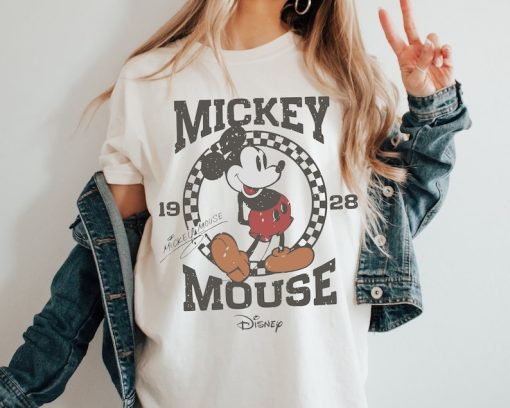 Retro Mickey Mouse Shirt, Vintage Mickey Shirt, Disney Vacation Shirt