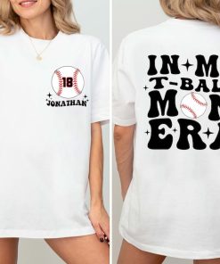 In My Baseball Mom Era Shirt, Sports Mom Shirt, Baseball Mama Shirt