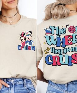 The One Where They Go On A Cruise Shirt, Disney Cruisin T-Shirt