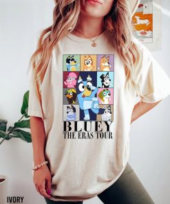 Bluey The Eras Tour Shirt, Bluey Family Shirt, Bluey Eras Tour Shirt