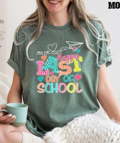 Comfort Colors® I Love You All Shirt, Happy Last Day Of School Shirt