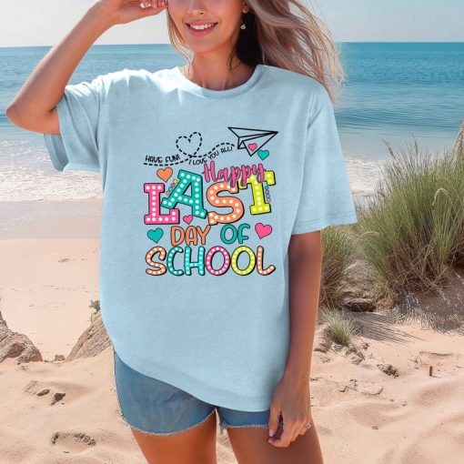 Comfort Colors® I Love You All Shirt, Happy Last Day Of School Shirt