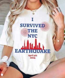 2024 New York City Earthquake shirt, I Survived the NYC Earthquake Tee