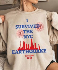 2024 New York City Earthquake shirt, I Survived the NYC Earthquake Tee