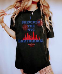 2024 New York City Earthquake shirt, I Survived the NYC Earthquake Tee