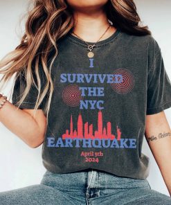 2024 New York City Earthquake shirt, I Survived the NYC Earthquake Tee