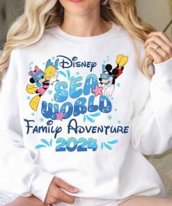 Disney Sea World Shirt, Mickey and Minnie Sea World Shirt