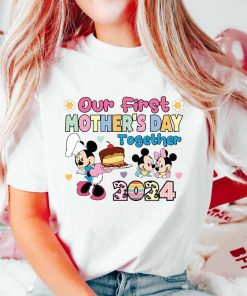 Our First Mothers Day Together 2024 Shirt, Disnyye Mama Shirt