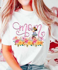 Wildflower Disnyye Mom Shirt, Disnyye Mama Shirt, Mama Shirt