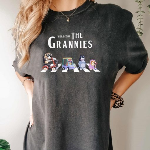 Comfort Colors Here Come The Grannies Shirt