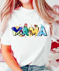 Disnyye Princess Mama Shirt, Disnyye Mama Shirt, Mama Shirt