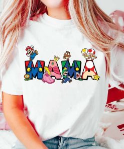 Super Maarrio Mama Shirt, Disnyye Mama Shirt, Mama Shirt