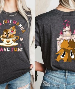 Girls Just Wanna Have Fun Shirt, Chip and Dale Best Friends Shirt