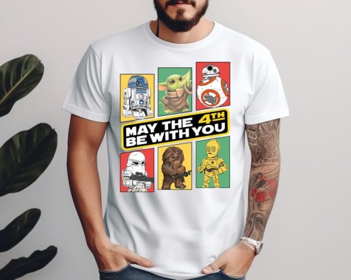 May The Fourth Be With You Shirt, May 4th Star Wars Day