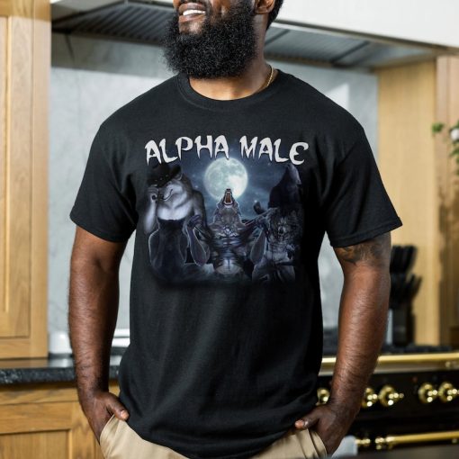 Alpha Wolf Vintage 90s T-Shirt, Retro Meme Tee