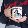 Bluey Best Dad Ever mug, Bluey Fathers day gift, bluey dad of 2 gift