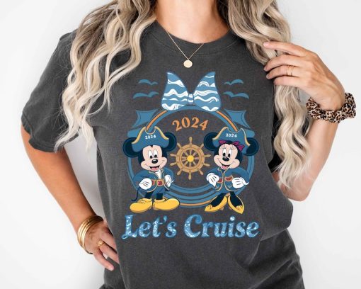 Disney Lets Cruise Shirt, 2024 Disney Cruise Family Shirts