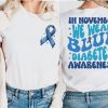 In November We Wear Blue Shirt, Diabetes Awareness Shirt