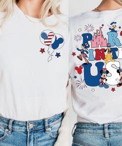 Mickey and Friends Party in the USA Shirt, American Shirt