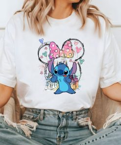 Comfort Colors® Disney Stitch Shirt, Minnie Stitch Shirt