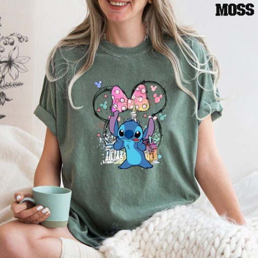 Comfort Colors® Disney Stitch Shirt, Minnie Stitch Shirt