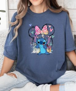 Comfort Colors® Disney Stitch Shirt, Minnie Stitch Shirt